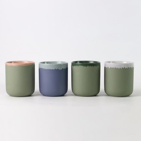Pemegang Lilin Seramik dengan Siri Selesai Warna Semulajadi: Awakening Ritual Estetik Setiap Hari Dengan Nada Bumi