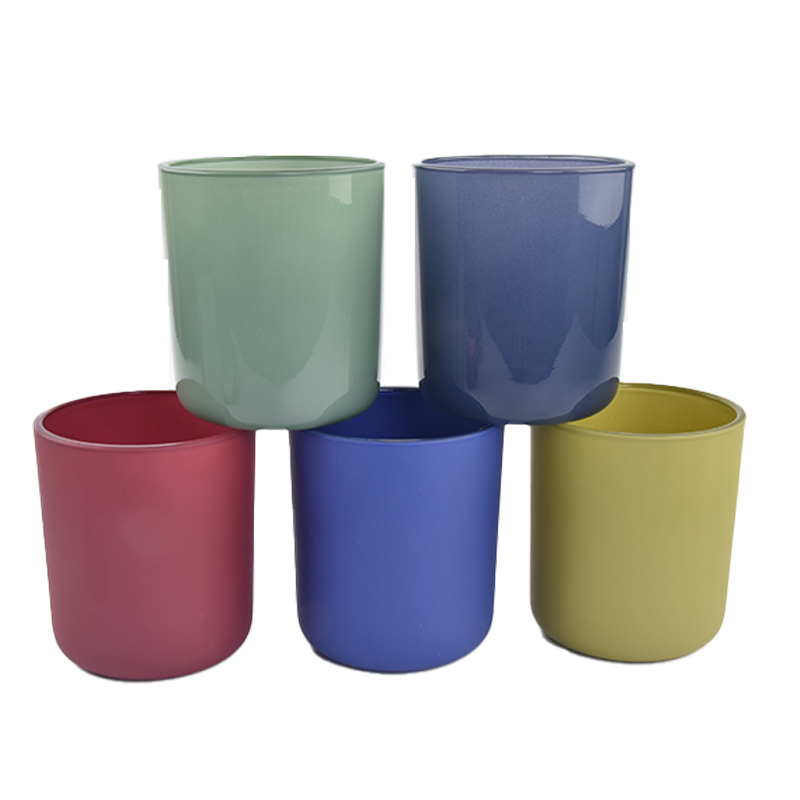 Pemegang Lilin Kaca Lima Warna: Amalan Warna dan Cahaya dalam Rekaan Minimalis