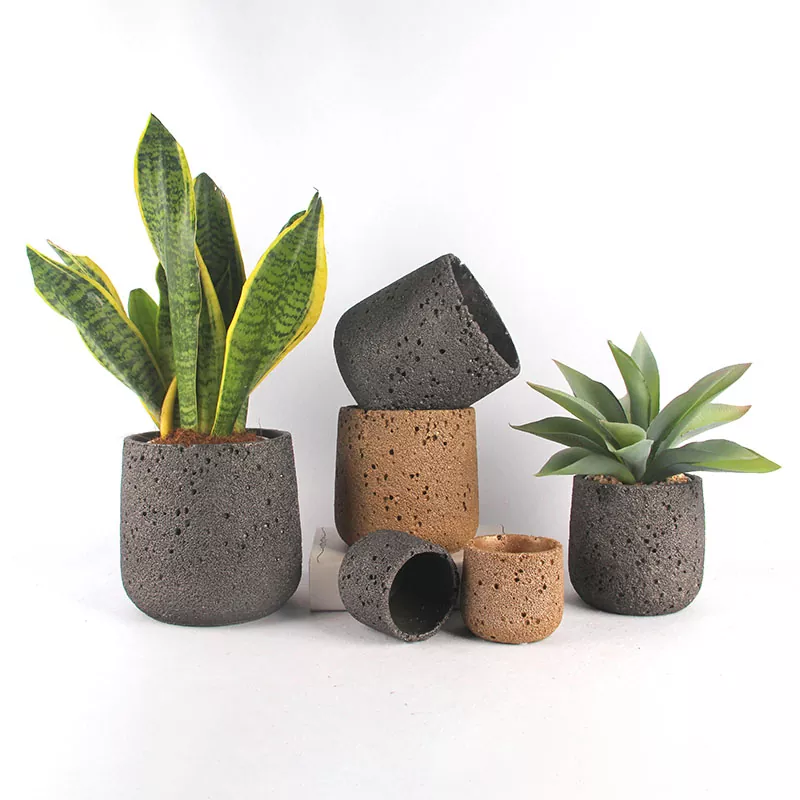 Pasu Penanam Stoneware Klasik