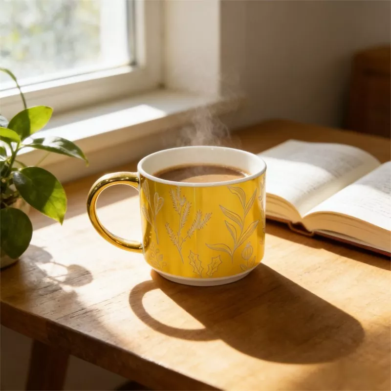 Penyaduran Elektronik Decal Mug Seramik