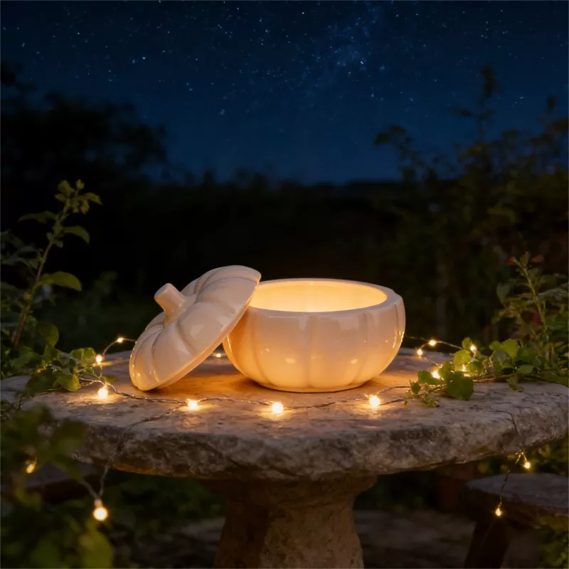 Warmth Pumpkin Candle Jar
